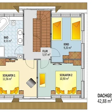 بيت للعطل Ferienhaus Orchidee *